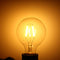 Dimmable E27 2W Warm White COB LED Filament Retro Edison Incandescent Light Bulb AC110V/220V