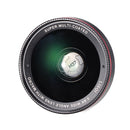 LIEQI LQ-025 2-In-1 Lens Kit 0.6X Wide Angle+15X Macro Camera Lens With Universal Clip