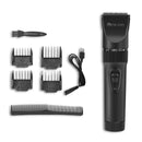 Digoo BB-T2 USB Ceramic R-Blade Hair Clipper Trimmer Rechargeable 4X Extra Limiting Comb Razor Silent Motor for Children Baby Men