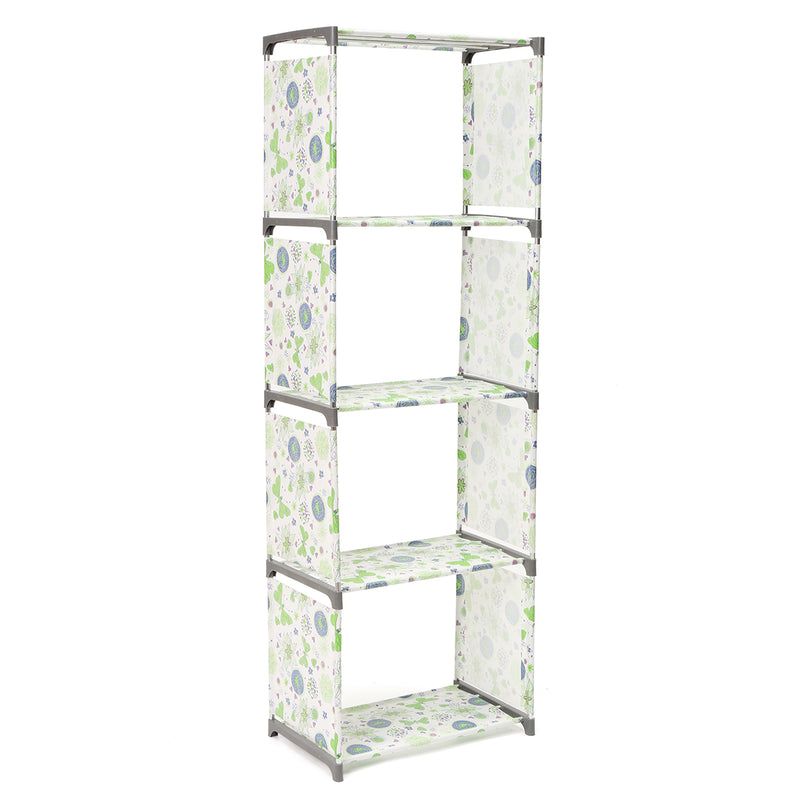 Bookshelf Function Shelving Unit Storage Rack Combined Decor Bookcase Home Books