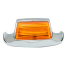 Front Mud Guard Trim Fender Tip LED Light For Harley Davidson Glide Touring
