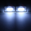 2Pcs 3SMD LED License Plate Lights for Mercedes CLK280 500 W209 C209 02-09