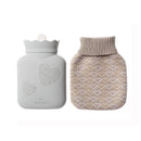 Silicone Hot Water Bottle Microwave Heating Water Bag Ice Pack Silicone Portable Hand Warmer