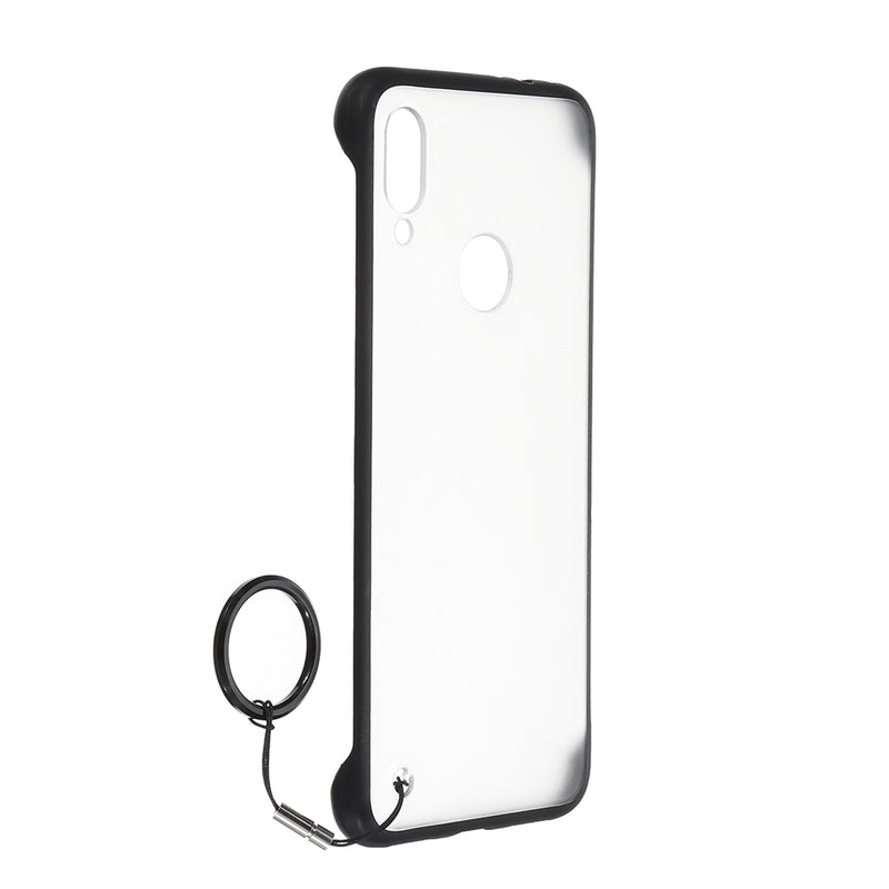 Bakeey Transparent Ultra Thin Anti Fall Matte Hard PC&Soft Edge With Finger Ring Protective Case For Xiaomi Redmi Note 7