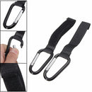 2Pcs Universal Buggy Mummy Clips Pram Pushchair Shopping Bag Hooks Carabiner