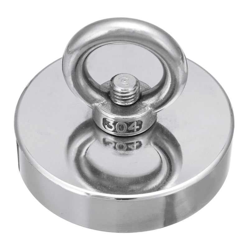 50KG D36mm Neodymium Magnet NJ36 Sea Fishing Metal Treasure Hunting Recovery Magnet