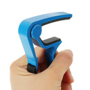 6 Colors Guitar Tuner Aluminum Alloy Tune Clamp Key Trigger Capo for Acoustic Electric Guitar
