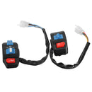 7/8inch Motorcycle Electrical Left & Right Horn Brake Turn Singal Headlight Switch