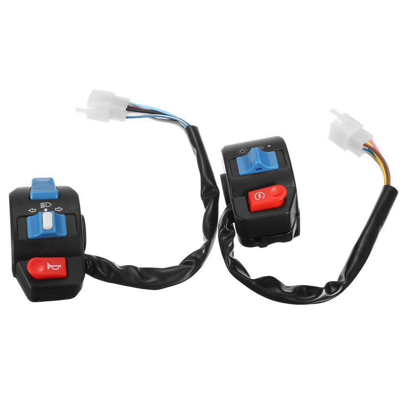 7/8inch Motorcycle Electrical Left & Right Horn Brake Turn Singal Headlight Switch