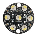 5Pcs Round 7x 5050 RGBW Cool White LED 6000K Display With Integrated Drivers Module