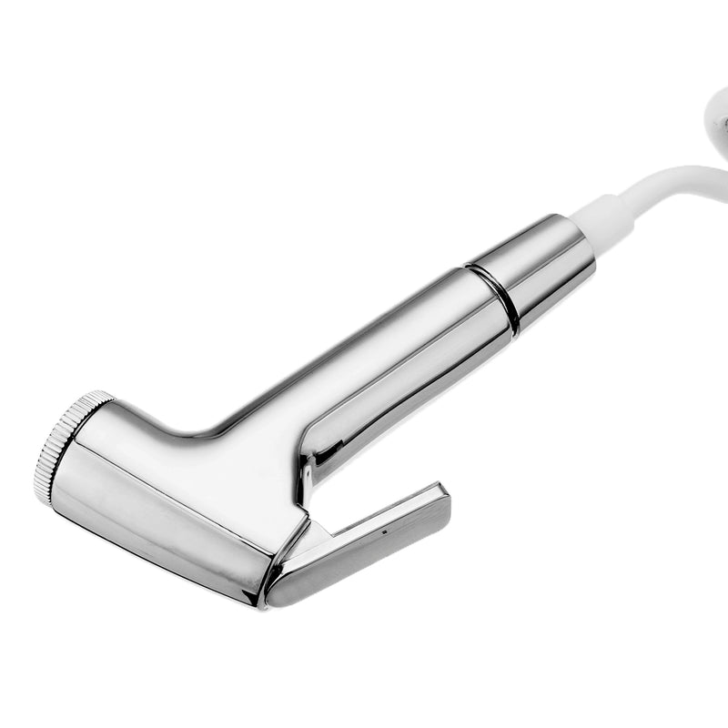 ABS Portable Bidet Sprayer Set Handhold Toilet Bidet Retractable w/ Spring 1/2" Hose  Adapter Free Mounting Bracket Toilet Cleaning Tool