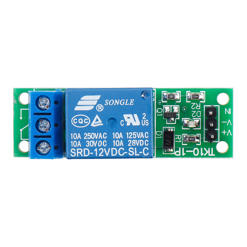 TK10-1P 1 Channel Relay Module High Level 10A MCU Expansion Relay 5V/12V/24V