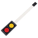 5Pcs 2 Key Press Film Switch Module Single Chip Microcomputer Extended Keyboard Electronic Switch Module