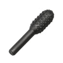 Drillpro 5Pcs 6mm Round Shank Rotary Rasp Set Wood Working Grinding Drill Bits Rotary File Cutter