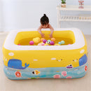 Kids Baby Inflatable Swimming Pool Aerated Square Newborn Water Bathing Play Toy
