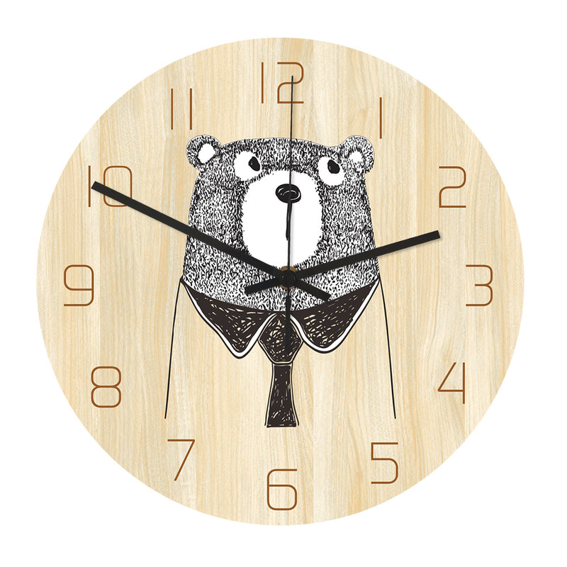 Loskii CC050 Creative Wall Clock Mute Wall Clock Quartz Wall Clock For Home Office Decorations