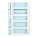 2/3/4/5 Tier Layer Plastic Desktop Organizer Baskets Drawer Jewelry Makeup Case Saving Space Simple Table Storage Box