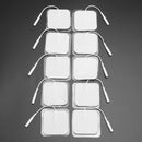 40pcs Replacement Tens Electrode Pad Pads EMS 5x5cm White Cloth