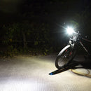 XANES XL43 650LM T6 Power Display Intelligent Bike Front Light 6 Modes USB Rechargeable IPX3 Waterproof Bicycle Lamp