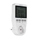 Smart Socket Large Screen Power Monitor Socket EU Plug Record Cumulative Kilowatt-hour Time and Electricity Expenses.