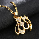 Classic Allah Necklace Jewelry Religion Islam Pendants Necklaces For Women