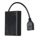 Battery Box With USB Port For LEGO installing Led Light Kit Sets