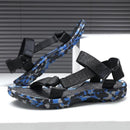 Men Casual Sandals Camo Fisherman Outdoor Shoes Beach Hiking Slippers