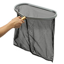 Heavy Duty Swimming Pool Skimmer Leaf Rake Mesh Net 18inch Aluminum Frame