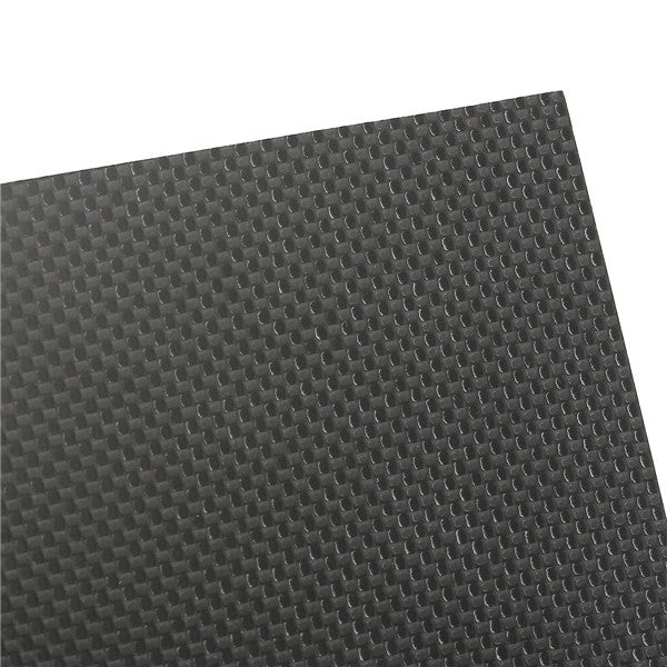 Suleve CF203025 3K 2003002.5mm Plain Weave Carbon Fiber Plate Panel Sheet Aircraft Model Building