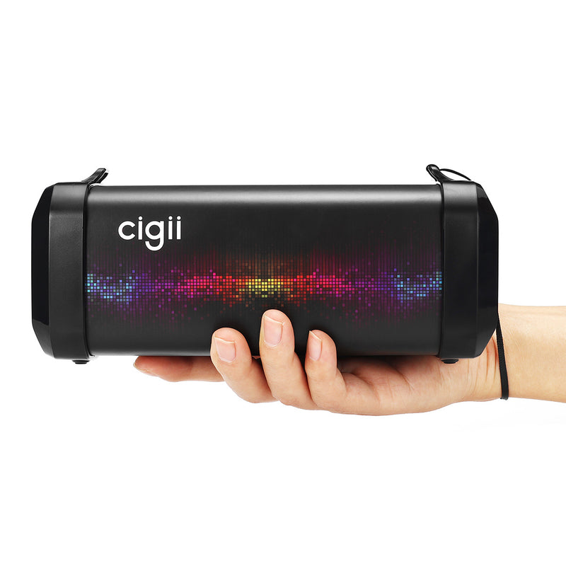Cigii DC 5V Portable Wireless bluetooth Speaker Stereo Bass Subwoofer Loudspeaker FM/AUX/USB/TF