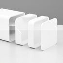 LEMO Desktop Organizer 3 in 1 ABS Plastic White Storage Box Card Pen from Xiaomi Youpin
