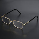 KCASA Crystal Lens Reading Glasses Presbyopia Flexile Board Frame