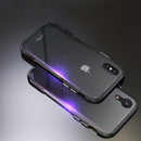 Luphie Protective Case For iPhone XR Magnetic Adsorption Metal Tempered Glass