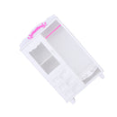 Kids Chlid Miniature Wardrobe DIY Doll House Bedroom Furniture Clothes Hangers Storage Toys