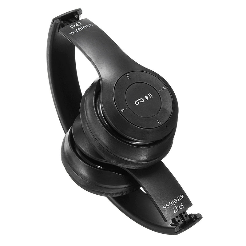 Wireless bluetooth Sports Headphones with Microphone Portable Stereo FM Headset