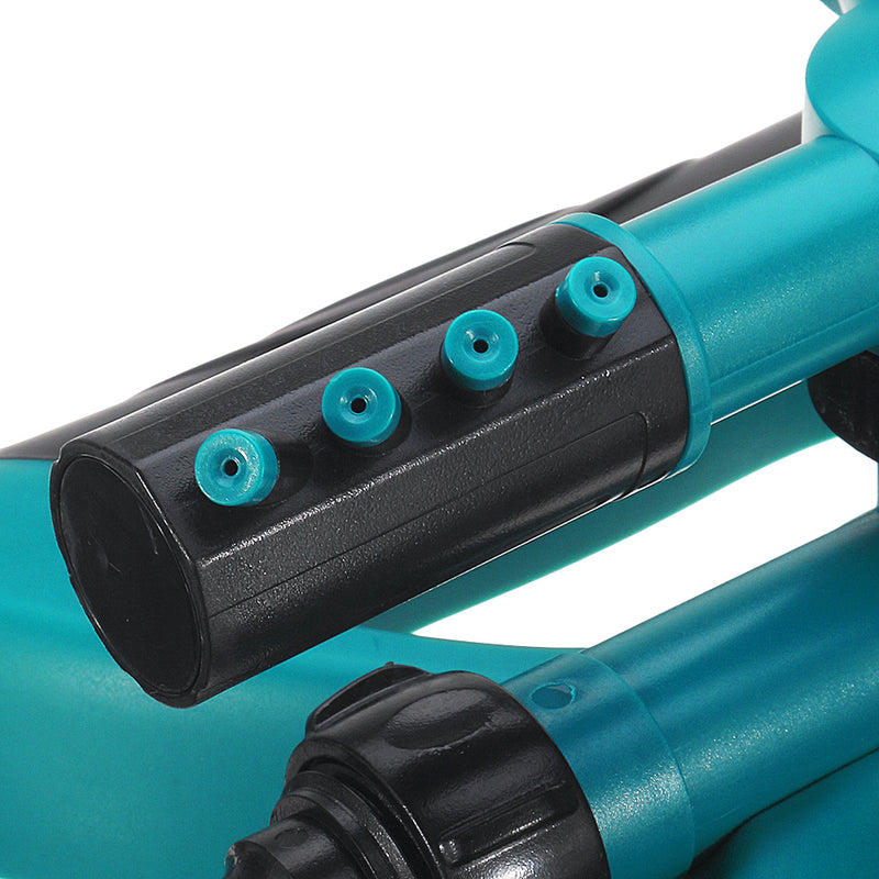 Automatic 360 Degree Rotating Garden Lawn Sprinkler Leak Free w/ Large Area Coverage Adjustable Gardening Watering Irrigation System