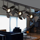 RetroMinimalist American Country LED Tracking Light Spot Lightts Ceiling Lamp 110V 220V