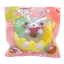 Areedy Galaxy Donuts Bear Eating Watermelon Squishy 13CM Licensed Slow Rising With Packaging