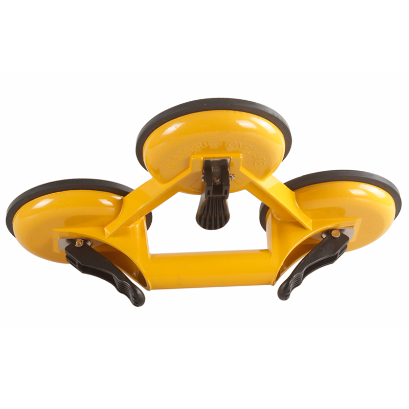 Triple 3 Claw Locking Vacuum Suction Cup Glass Tile Lifter Remover Carrier Repair Tool