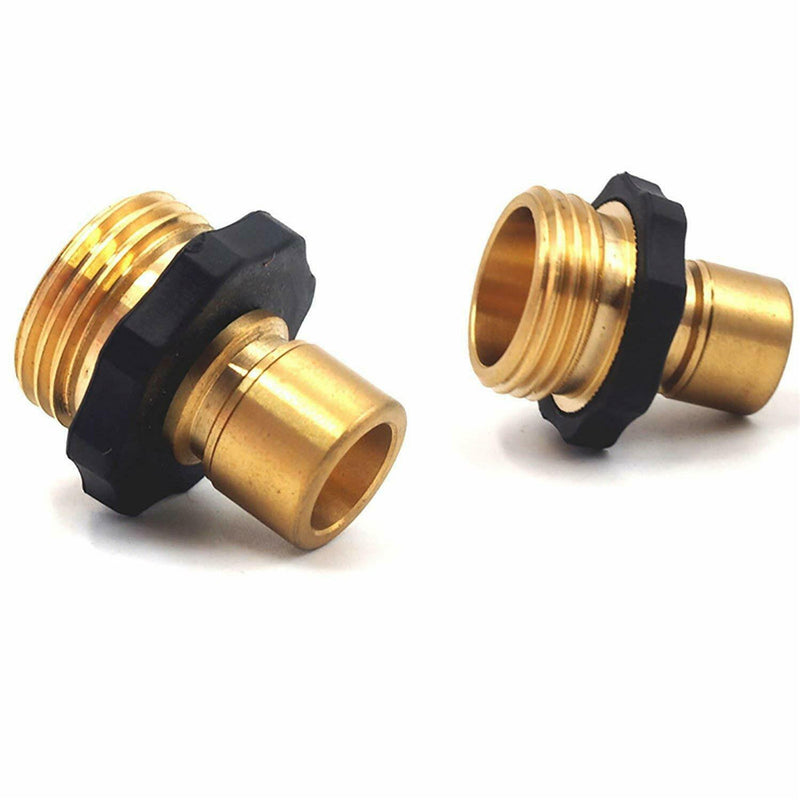 3/4 Water Pipe Connectors Garden Hose Quick Connect Set Quick-Connect Hose Tap Connector Adapter
