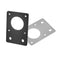 TWO TREES NEMA17  42 Stepper Motor  Black/Silver Fixed Bracket Mounting Plate for 3D Printer Motor 2020 Profile Parts