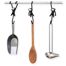 1Pcs Monkey Hand Hanging Hook Holder Kitchen Bathroom Tie Towel Hanger Wall Rack