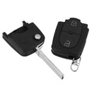 Car 2 Button Remote Filp Key Replacment Case For VW MK4 Golf Bora Passat Fob
