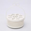 Hollow Iron Mosquito Incense Box Sandalwood Furnace Repellent Holder Coil Burner