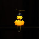 Motorcycle Bicycle Car Bell Broken Wind Duck Riding Light Cycling Accessories Small Yellow Duck Helmet Child Horn