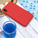 NILLKIN Smooth Shockproof Liquid Silicone Rubber Back Cover Protective Case for iPhone XR