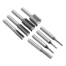 8pcs 1/4 Inch Shank Router Bit Kit Profiling Trimming Cutter Woodworking Tools