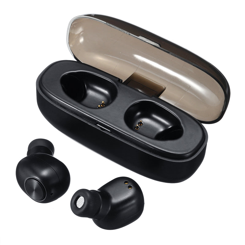 [bluetooth 5.0] TWS Wireless Earbuds Noise Cancelling Bilateral Calls IPX5 Waterproof Earphone with Charging Box