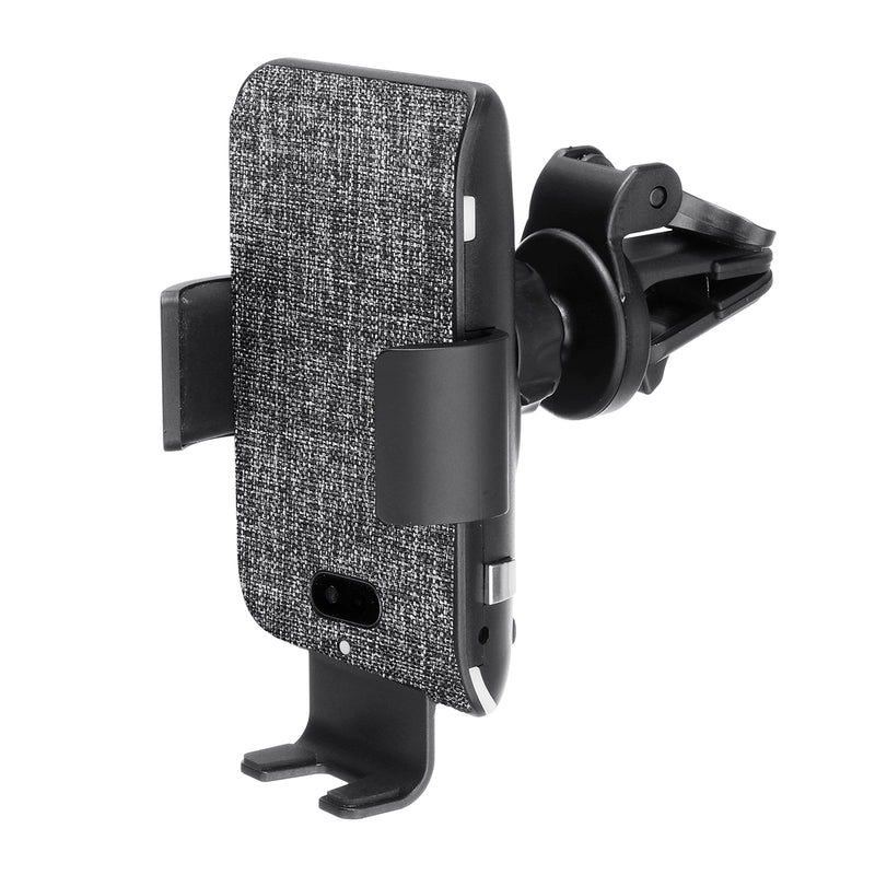 Voice Control 10W Qi Wireless Charger Infrared Sensor Automatic Lock Dashboard Air Vent Car Phone Holder For 4.0-6.5 Inch Smart Phone