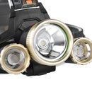 XANES 739 1200 Lumens T6+XPE LED Bicycle Headlight Outdoor Sports HeadLamp 4 Modes Adjustable